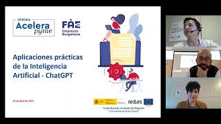 Webinar Aplicaciones prácticas de la IA - ChatGPT