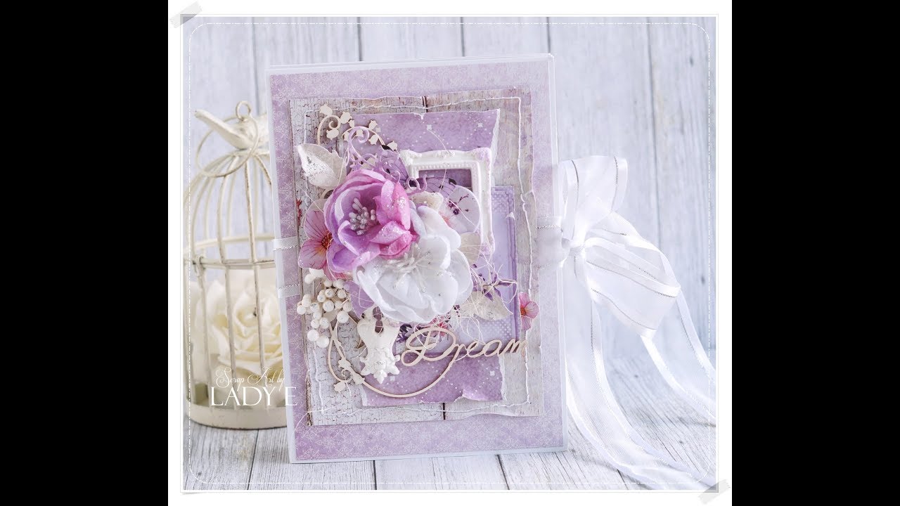 Romantic Mini Album Tutorial * Emilia Sieradzan * - YouTube