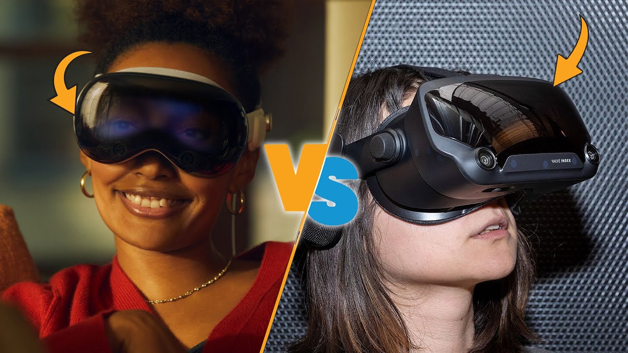Apple Vision Pro vs Valve Index: The Ultimate VR Showdown - YouTube