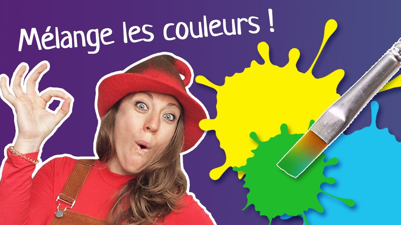 Apprends les mélanges de couleurs avec Maîtresse Amayette