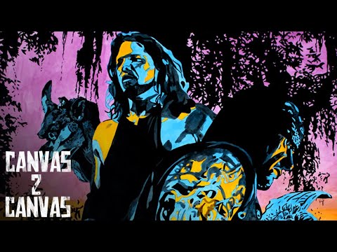 The Undertaker and AJ Styles’ imposing presence in The Boneyard Match: WWE Canvas 2 Canvas