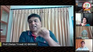 Prof.(Dr.) Chetan Trivedi on Webinar on 100th Birth Centenary Year of SC DUBE_28 Sep 2021