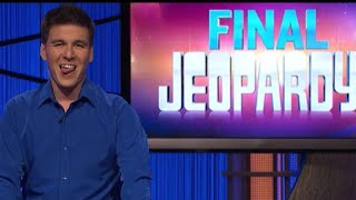 Jeopardy James Holzhauer Last Episode Day 33 Final Jeopardy 6319