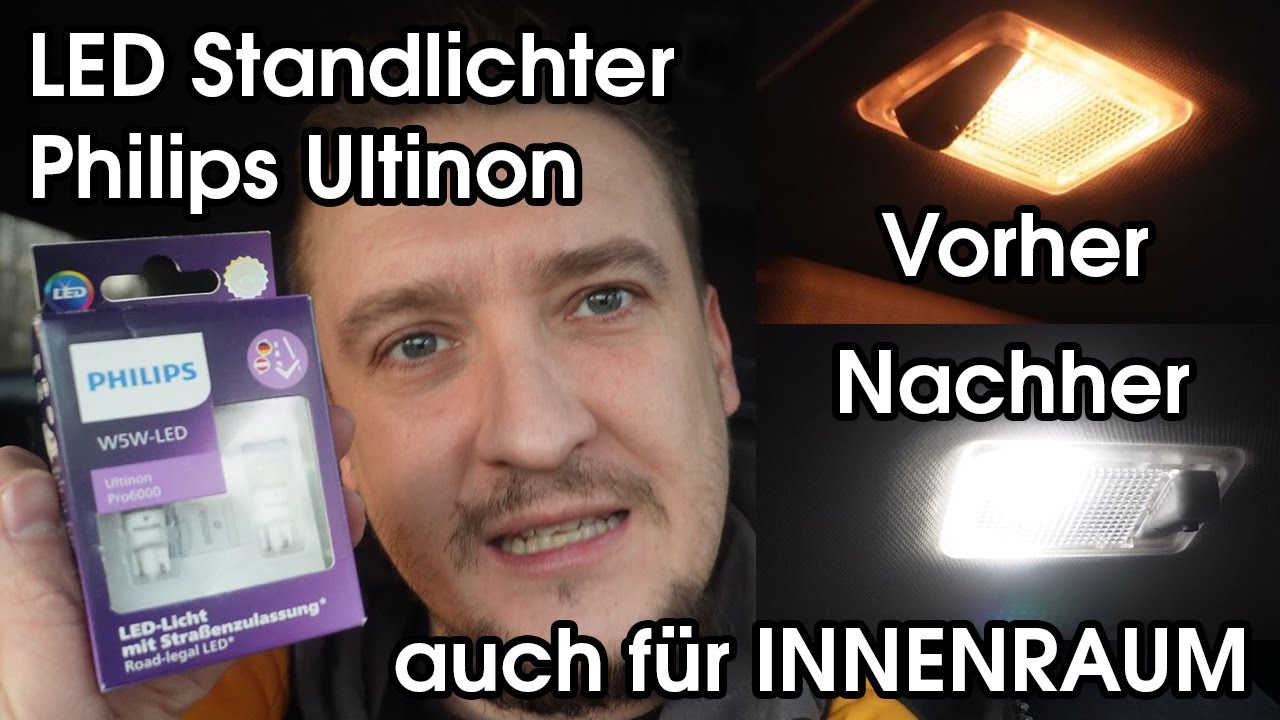 Philips Ultinon P6000 LED Nachrüststandlichter mit Straßenzulassung für den  perfekten Look 