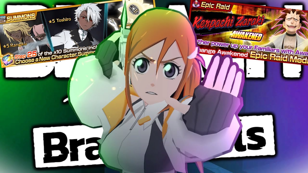 [168] Step 5, New Point Event, Awakened Epic Raid Grind Part 2!| Bleach ...