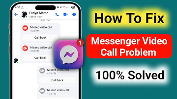 How to Fix Video Call Problem On Facebook Messenger (2025)