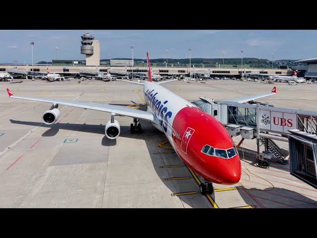 Edelweiss Air A340-300 | Business Class flight to the Maldives