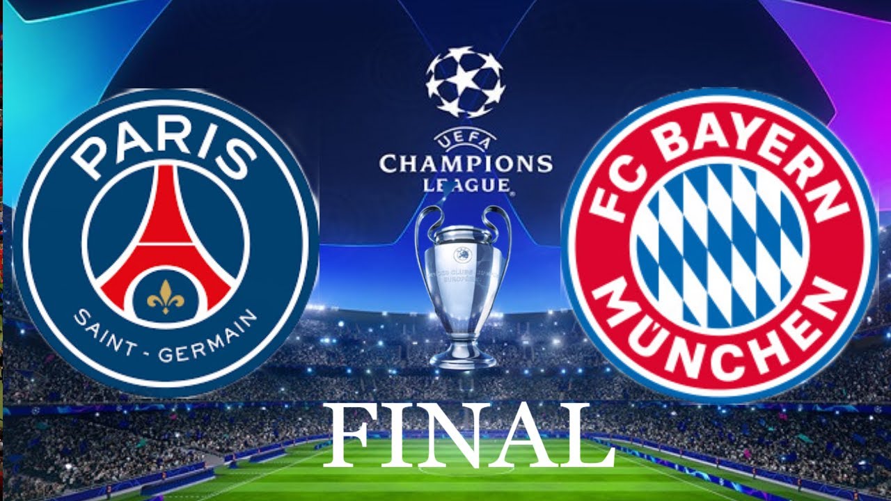 Paris SaintGermain vs Bayern Munich  UEFA Champions League Final 23/8