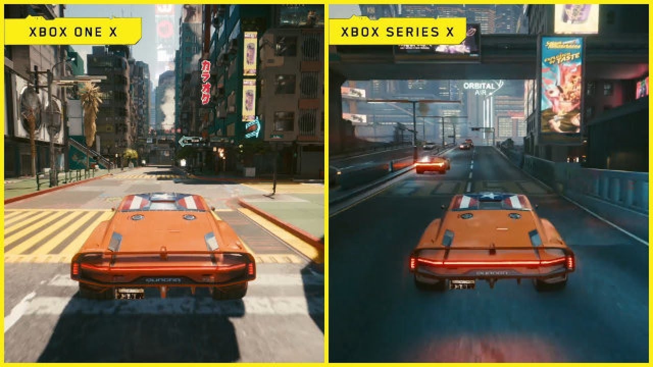 Cyberpunk 2077 - Xbox One X vs Xbox Series X footage | Night City Wire  Special - YouTube
