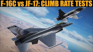F-16C & JF-17: Max Comparable Climb Rate | DCS WORLD