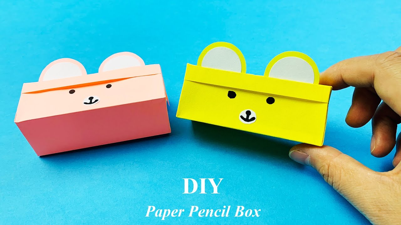 How To Make A Paper Pencil Box DIY Paper Pencil Case Idea Easy how-to-make-a-paper-pencil-box-diy-paper-pencil-case-idea-easy