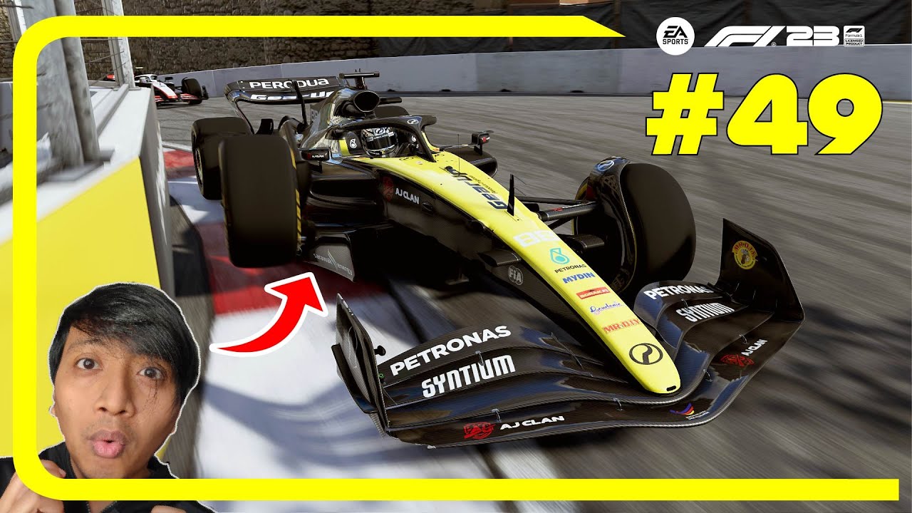 Race Paling Mencabar, Adzerbaijan GP! - Perodua F1 23 Ep.49