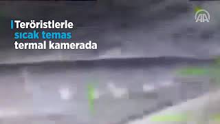 Termal Kameralara Yakalanan Pkklılarin Vurulma Anı