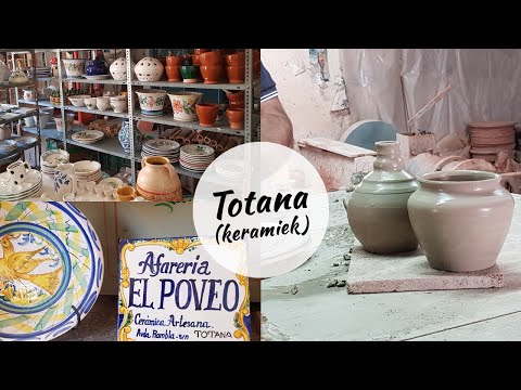 Totana keramiekstad in de regio Murcia