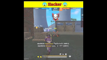 GAME ME 😱 AWM HACKER 🔥 AA GAYA #shorts #freefireshorts #hacker #freefire