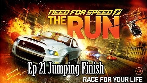 Need for Speed The Run Ep 21 Jumping finish | SLAPTrain