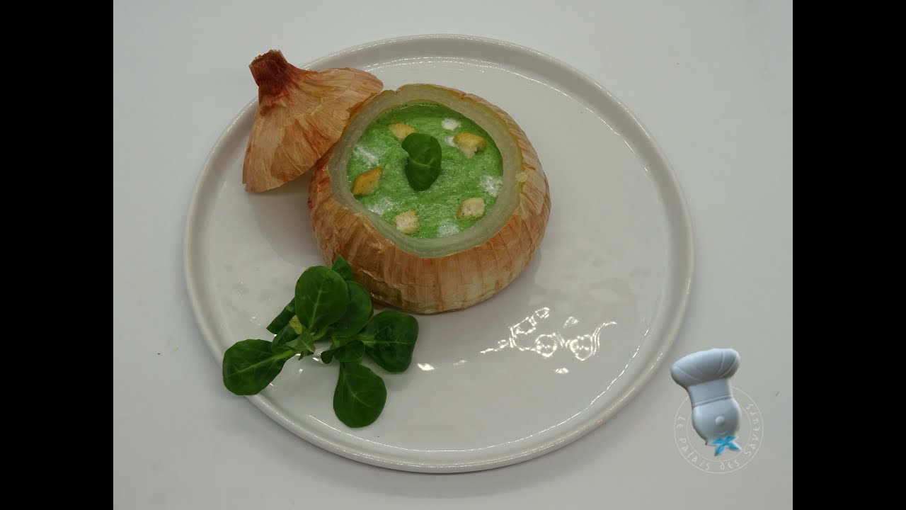 Recette de cressonnette d'oignon doux au haddock