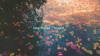 tate mcrae - stupid (slowed down)