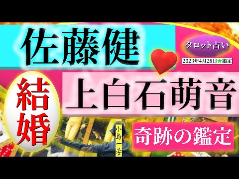 【占い】佐藤健と上白石萌音(たけもね / 人気俳優)の愛は本物なのか?2人の結婚生活の相性を【むすびじんに聴いてみた】タロットクリエイター☆小島一晏 2023年4月28日・鑑定