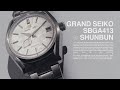 Grand seiko sbga413 shunbun this is the watch that started it all for me  review ish