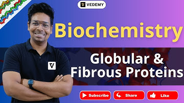 Globular & Fibrous Proteins | Biochemistry | By Virendra Singh | CSIR | GATE | DBT | ICMR | CUET |