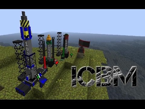 Minecraft. Обзор мода ICBM(Ракеты и взрывчатка)