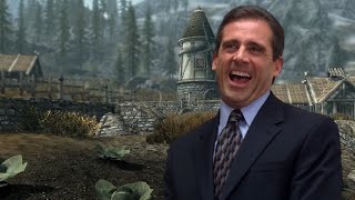 Michael Scott in Skyrim