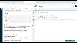 GFG - Value equal to index value using Java