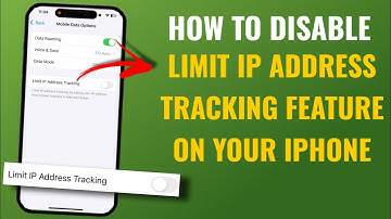 How to Disable Limit IP Address Tracking Feature on Your iPhone | English