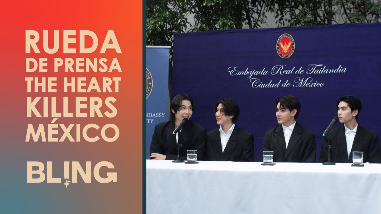 Conferencia de Prensa The Heart Killers en México - Covertura BLing BLing Magazine