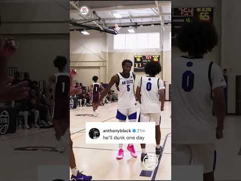 Anthony Black wanted his bro to finish that 😂