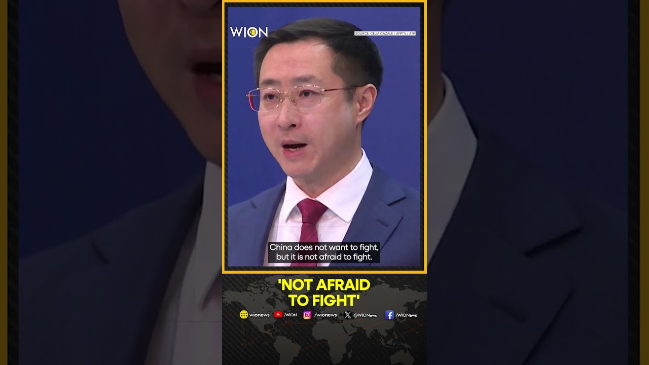 US-China Trade War: China says 'not afraid to fight' trade war with US | WION Shorts
