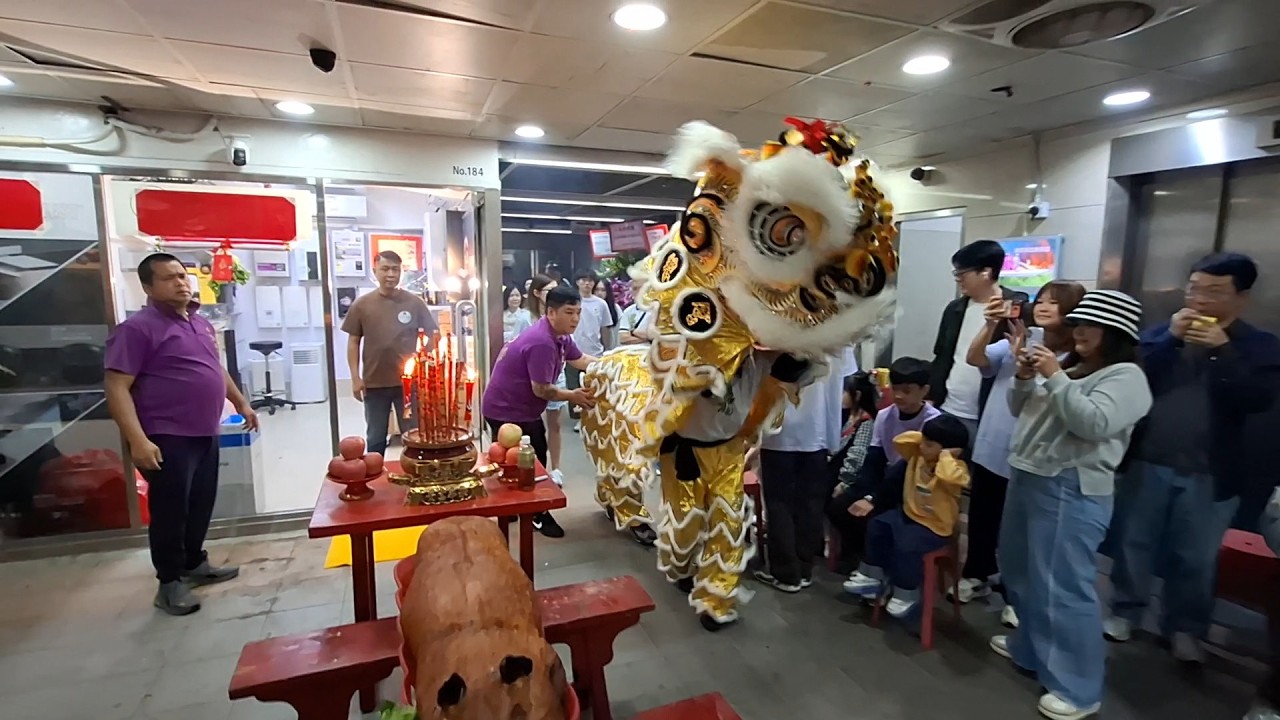 天天電業開張大吉-蔡李佛龍華友堂 江華體育會＆碧龍體育會到賀Part -2