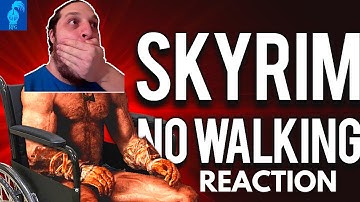 How to Beat SKYRIM without WALKING REACTION!