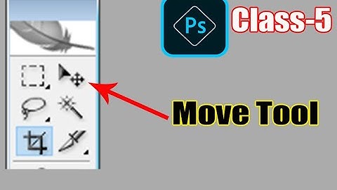 Move Tool in Photoshop – Photoshop for Beginners – Class 5 #abbsoftstudy #photoshop
