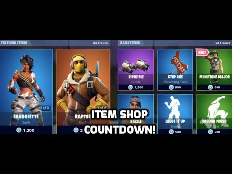 ps4 games 2019 *New* Fortnite Munitions Major Skin! (Item Shop Countdown)