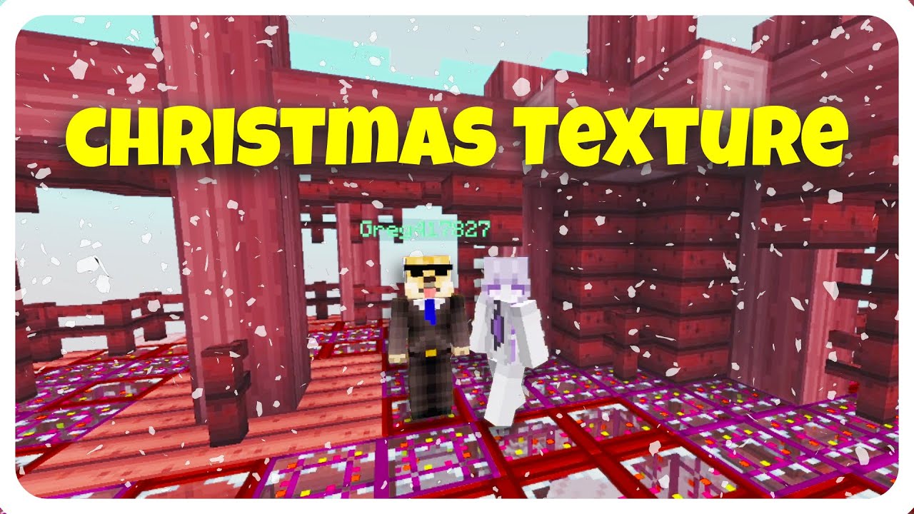 Minecraft: BEDWARS With The (FESTIVE) Texture Pack