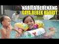 AMAR NANGIS BAN RENANGNYA DIPAKE NABILA !! BERENANG GAYA BEBEK KEJEPIT !!