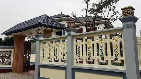 Hướng dẫn sản xuất khuôn hàng rào tứ quý 2 mặt tỉ mỉ nhất , cung cấp khuôn mẫu toàn quốc