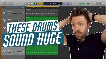 Make GarageBand Drums SOUND REAL with Parallel Compression