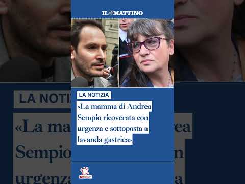Video «La mamma di Andrea Sempio ricoverata con urgenza e sottoposta a lavanda gastrica»