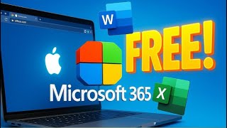 Use Microsoft 365 for FREE on Any MacBook 🔥| Step-by-Step Tutorial (2025)@alphaphlix #mac