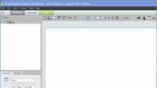Exploring the iRise Studio Workspace