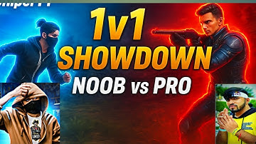 1v1 Custom Room 🔥 Noob vs Pro | Free Fire Headshot Challenge"