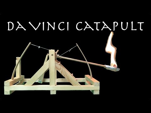 Make daVinci catapult DIY