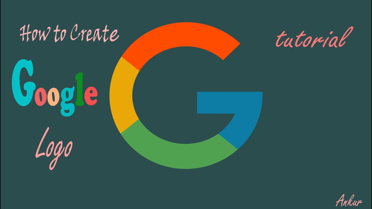 How to Create Google Logo / Inkscape - YouTube