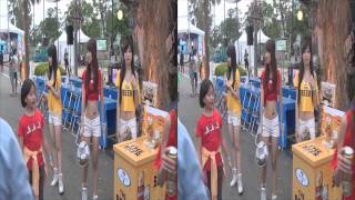 20130721 7-SELECT 優格, Amis, Luna, 短短, 楊若歆, 小帆,伊伊 高雄啤酒節Day3 高雄夢時代大道 3D Ver.