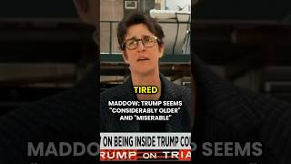 'Old and Tired and Mad': Maddow HITS TRUMP with Brutal Honesty