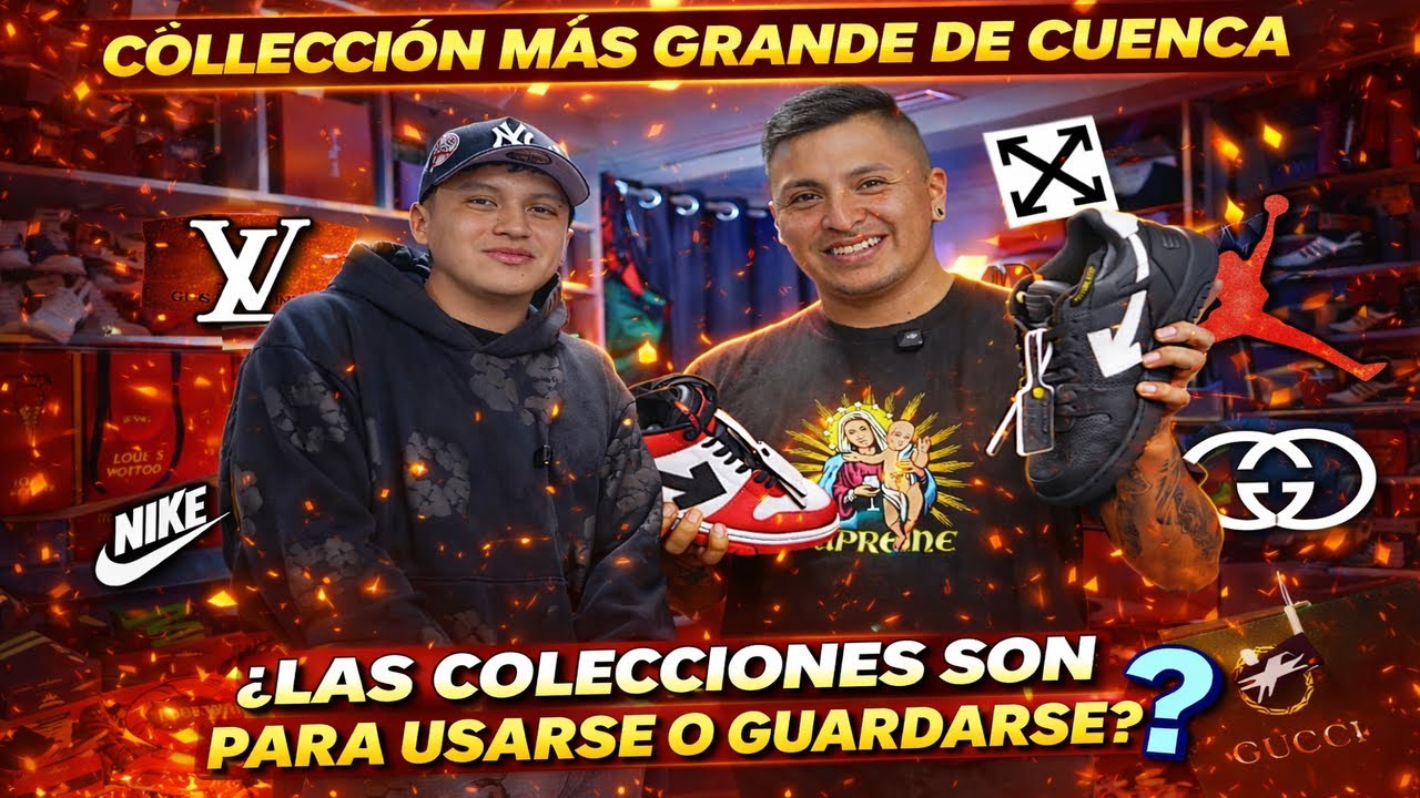 LA COLECCIÓN DE SNEAKERS MÁS GRANDE DE CUENCA +de 50 MIL DÓLARES 💵 