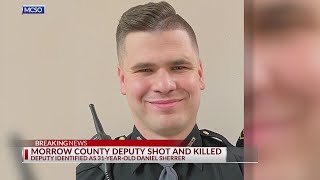 Suspect identified in shooting death of Morrow County deputy
